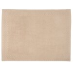 Tapis de bain en coton biologique beige 50x70 Tapis de bain en coton biologique beige 50x70