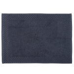 Tapis de bain en coton biologique bleu marine 50x70 Tapis de bain en coton biologique bleu marine 50x70