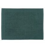 Tapis de bain en coton biologique vert 50x70