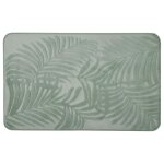 Tapis de bain déco à mémoire de forme en polyester 50x80cm Tapis de bain déco à mémoire de forme en polyester 50x80cm