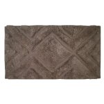 Tapis de bain et descente de lit 1800 g / m² noisette 70x120 cm Tapis de bain et descente de lit 1800 g / m² noisette 70x120 cm