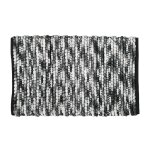 Tapis de bain et descente de lit gris perle 60x100 cm