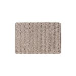 Tapis de bain et descente de lit sable 60x100 cm