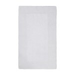 Tapis de bain doux blanc uni 70x120 Tapis de bain doux blanc uni 70x120