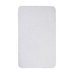 Tapis de bain doux blanc uni 70x120 Tapis de bain doux blanc uni 70x120