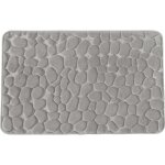 Tapis de bain galet  mmoire de forme perle 50x80cm