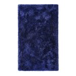 Tapis de bain microfibre antidérapant bleu marine 60x100 Tapis de bain microfibre antidérapant bleu marine 60x100