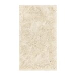 Tapis de bain microfibre antidrapant crme 70x120