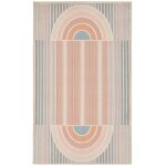 Tapis de bain moelleux - pastel multicolore 70x120 cm Tapis de bain moelleux - pastel multicolore 70x120 cm