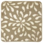 Tapis de bain en polyester 1800 g / m² beige 60x60cm Tapis de bain en polyester 1800 g / m² beige 60x60cm
