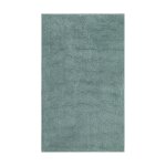 Tapis de bain tufté vert de gris 70x120 Tapis de bain tufté vert de gris 70x120