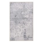 Tapis de bain vintage tons de gris 70x120