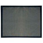 Tapis barbecue et plancha en pvc noir 120 x 100 cm