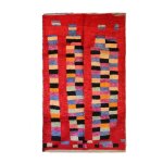 Tapis berbre authentique pure laine rouge 167 x 274