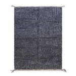 Tapis berbre contemporain  pois en laine 225 x 304