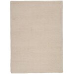 Tapis berbère marocain noué main en laine - blanc 60x90 cm Tapis berbère marocain noué main en laine - blanc 60x90 cm