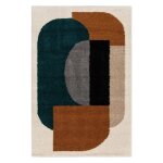 Tapis contemporain facile à entretenir multicolore 160 x 230 Tapis contemporain facile à entretenir multicolore 160 x 230