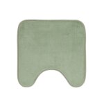 Tapis contour wc vert 45 x 45 cm
