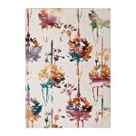 Tapis descente de lit abstrait multicolore 60x120 cm Tapis descente de lit abstrait multicolore 60x120 cm