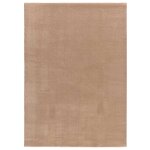 Tapis descente de lit lavable beige antidrapant 60x120 cm