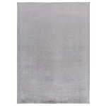 Tapis descente de lit lavable gris antidrapant 60x100 cm