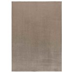 Tapis descente de lit lavable marron antidrapant 60x100 cm