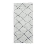 Tapis descente de lit style berbere beige 80x200cm, oeko - tex�