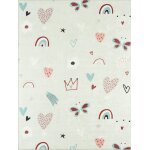 Tapis enfant  motifs muticolores 120x160