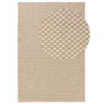 Tapis d'ext�rieur & int�rieur cr�me / beige 115x170