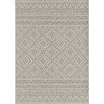 Tapis extrieur intrieur cuisine plat terrazzo, beige, 200 x 280 cm