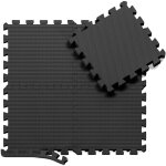 Tapis isolant pour sol sous spa noir - paisseur 1cm