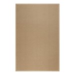 Tapis en jute, antidérapant à motif losange couleur naturel 200x300 Tapis en jute, antidérapant à motif losange couleur naturel 200x300