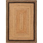 Tapis de jute noir 200x300 Tapis de jute noir 200x300