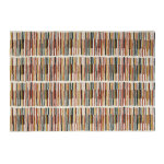 Tapis en laine et coton tuft  motifs multicolores 160x230