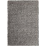 Tapis en laine et en polypropylne gris 200 x 290 cm
