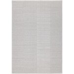 Tapis en laine rectangulaire gris 200 x 300 cm