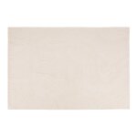Tapis en laine tufte et cisele motif abstrait cru 160x230