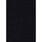 Tapis lavable et antid�rapant, uni, noir, 120 x 160 cm