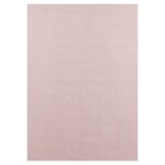 Tapis lavable en microfibre douce - rose poudr� 120x170cm