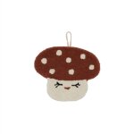 Tapis mural rouge en laine h26x31cm Tapis mural rouge en laine h26x31cm