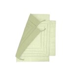 Tapis de parc carr bicolore vert clair