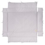Tapis de parc hydrofuge 75x100  100x100 en polyester gris