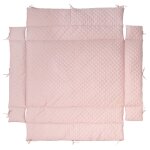 Tapis de parc hydrofuge 75x100  100x100 en polyester rose