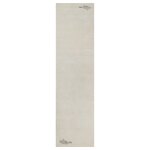 Tapis pure laine cru tuft main motif discret 80x230