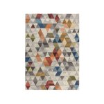 Tapis pure laine géométrique multicolore 120 x 170 Tapis pure laine géométrique multicolore 120 x 170