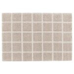 Tapis rectangulaire à poils longs style shaggy taupe 120 x 170 cm Tapis rectangulaire à poils longs style shaggy taupe 120 x 170 cm