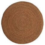Tapis rond en jonc de mer naturel siz diamtre 150cm