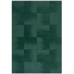 Tapis de salon moderne en laine vert 200x290 cm
