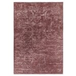 Tapis de salon moderne mauve 120x170 cm