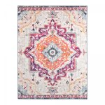 Tapis salon vintage oriental, multicolore rouge violet gris 200x280 cm Tapis salon vintage oriental, multicolore rouge violet gris 200x280 cm